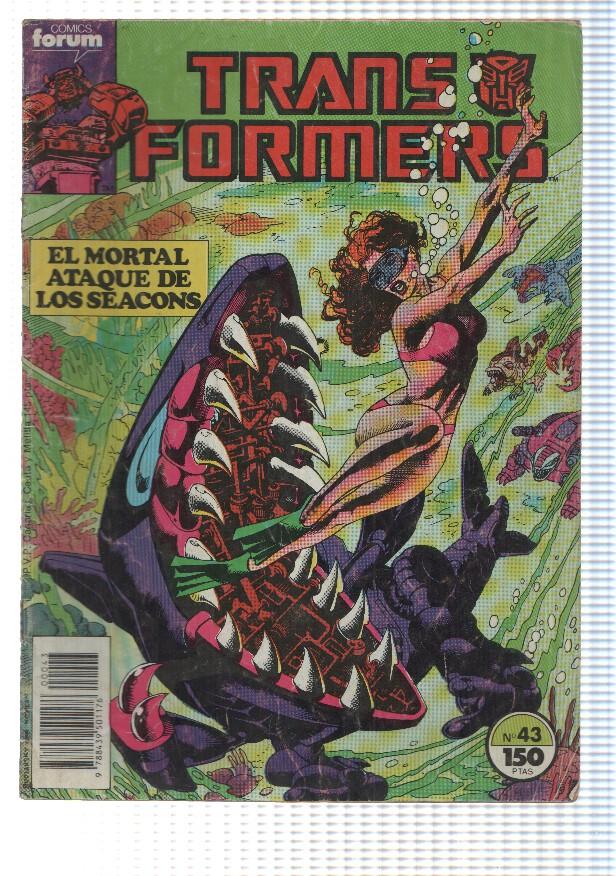 Comic, Forum: Transformers num 43 - El mortal ataqe de los Seacons