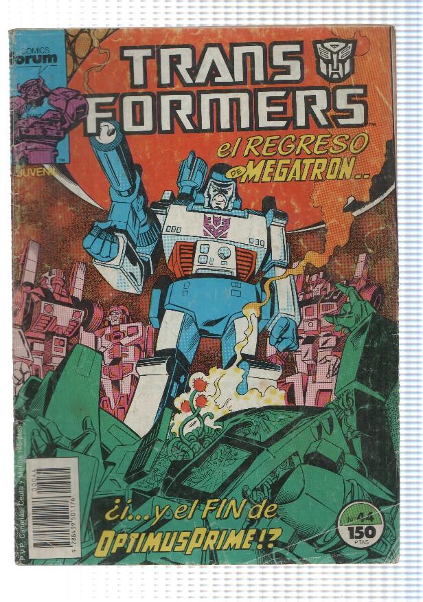 Comic, Forum: Transformers num 44 - Las llamas de Boltax. El regreso de Megatron