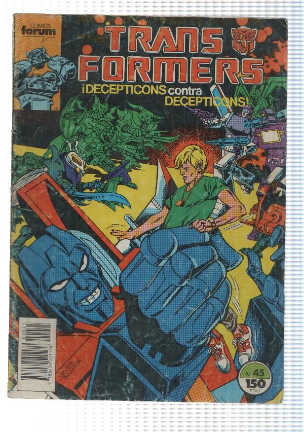 Comic, Forum: Transformers num 45 - Guerra Fria decepticons contra decepticons