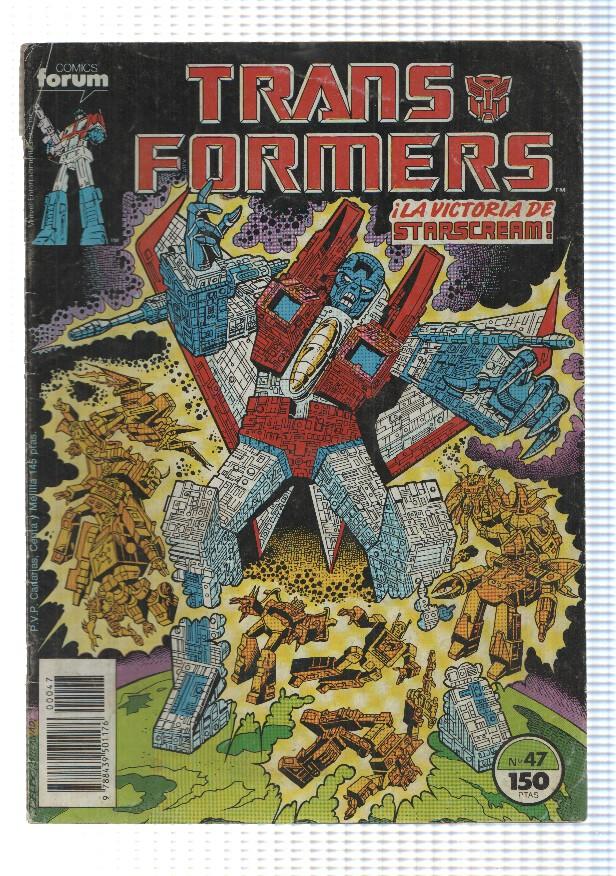 Comic, Forum: Transformers num 47 - Estrella Oscura parte 2. La victoria de Starscream