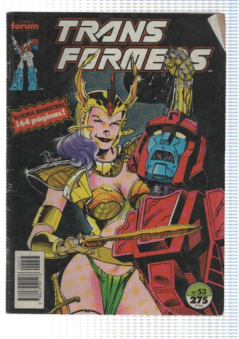 Comic, Forum: Transformers num 53 - Receta para el desastre. Ahora bimestral 64 paginas