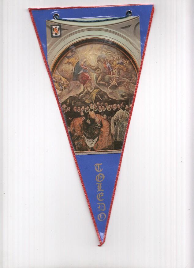 BANDERIN: TOLEDO - Imagen del Retablo del Entierro del Señor Orgaz en la Iglesia de Santo Tome