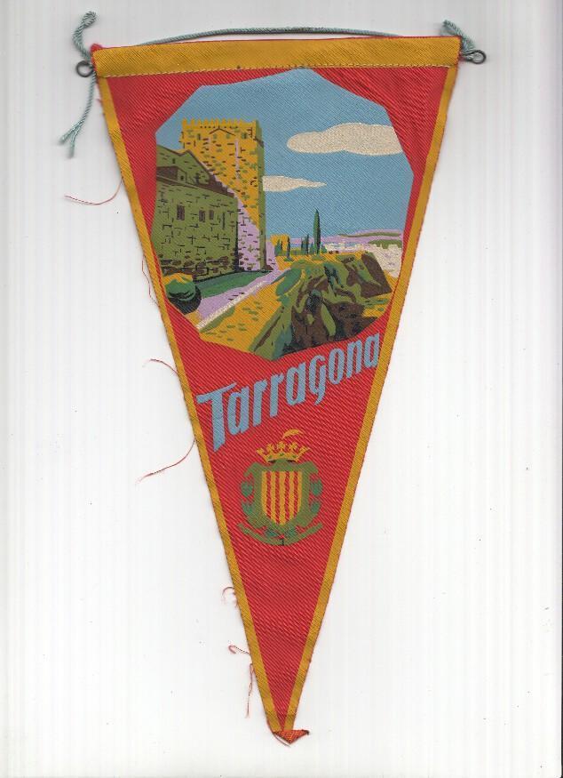 BANDERIN: TARRAGONA - Ilustracion de la Torre de l,Arquebisbe y escudo de la localidad