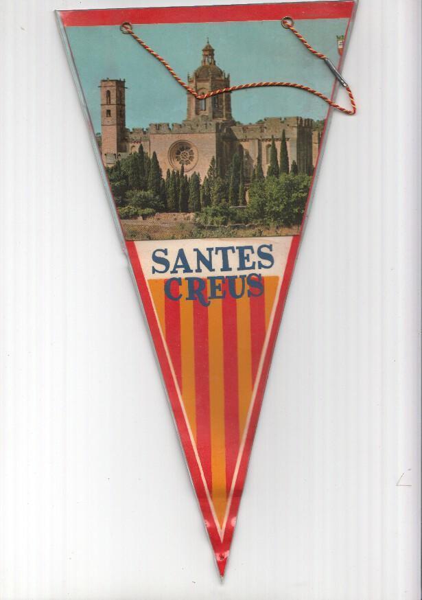 BANDERIN: SANTES CREUS, Tarragona - Imagen del Monasterio de Les Santes Creus i Senyera