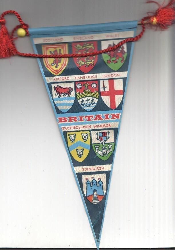 BANDERIN: BRITAIN - Escudos de GRAN BRETAÑA