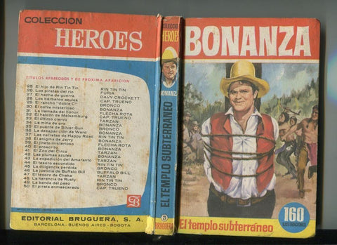Heroes numero 21: Bonanza: El templo subterraneo (ejemplar aviejado)