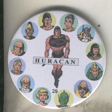 Imanes serie numero 29: Huracan de Manuel Lopez Blanco