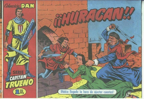 El Capitan Trueno facsimil numero 013: Huracan