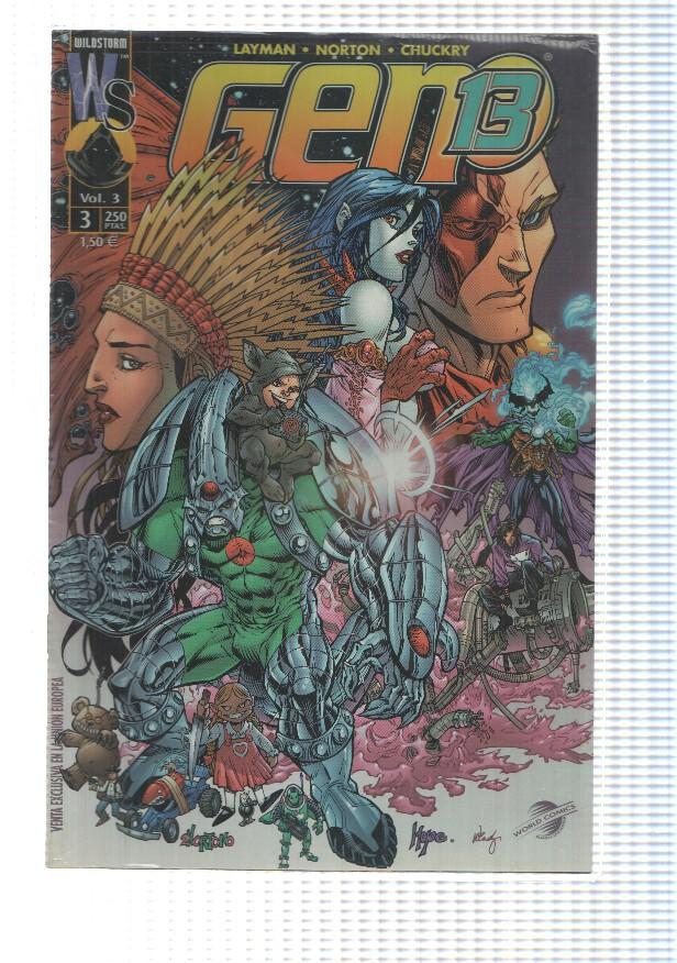 WildStorm, Comic: Gen 13 vol 3 num 03. Planeta