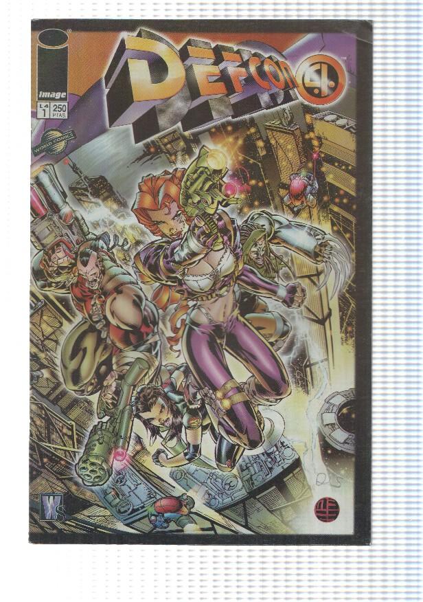 Image, Comic: Defcon 4 num 1 de 4, junio de 1997 - Cuatro Soñadores. World Comics
