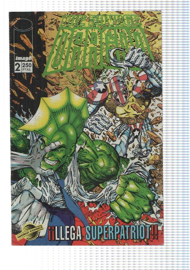 Image, Comic: The Savage Dragon num 02 (1994) - Born again, Patriot. World Comics