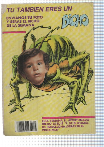 Revista: Bichos num 01. Poster de El Grupo X - Pito Chalupa