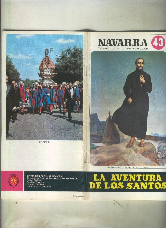 Navarra temas de cultura popular numero 043: La aventura de los santos