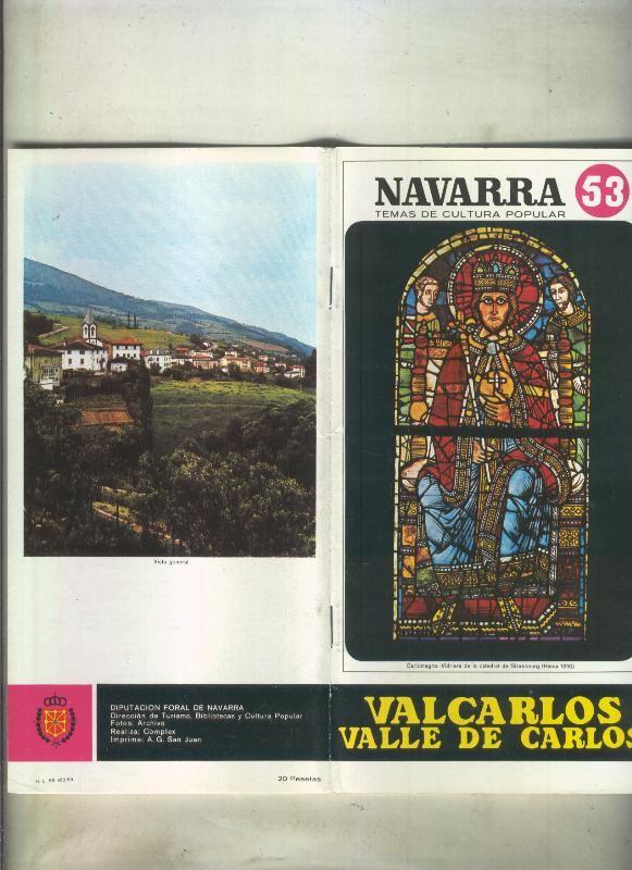 Navarra temas de cultura popular numero 053: Vallcarlo, valle de Carlos