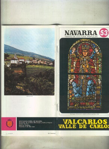 Navarra temas de cultura popular numero 053: Vallcarlo, valle de Carlos