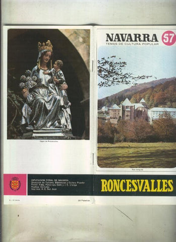 Navarra temas de cultura popular numero 057: Roncesvalles