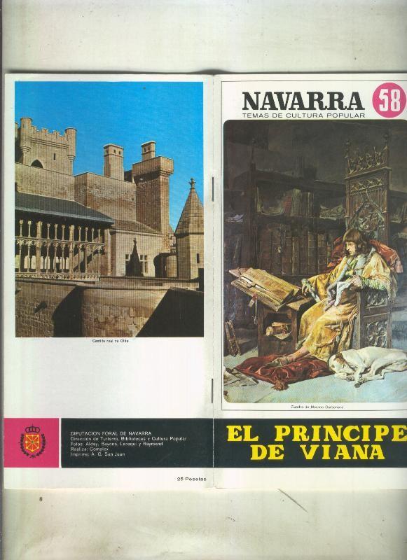 Navarra temas de cultura popular numero 058: El principe de Viana
