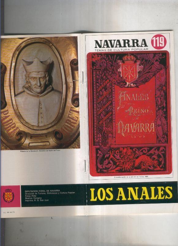 Navarra temas de cultura popular numero 119: Los anales