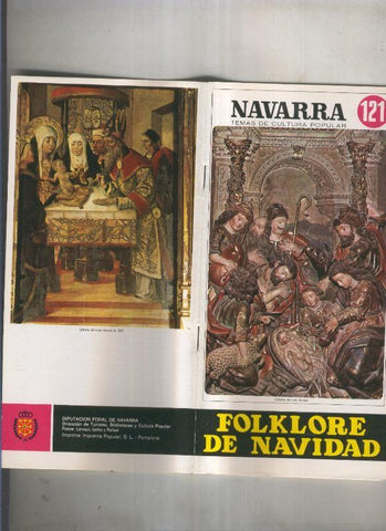 Navarra temas de cultura popular numero 121: Folklore de navidad