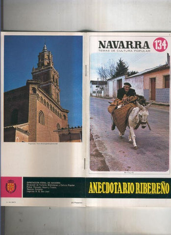 Navarra temas de cultura popular numero 134: Anecdotario ribereño