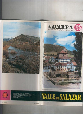 Navarra temas de cultura popular numero 135: Valle de Salazar