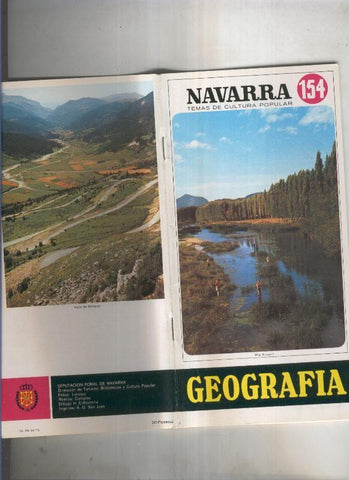 Navarra temas de cultura popular numero 154: Geografia