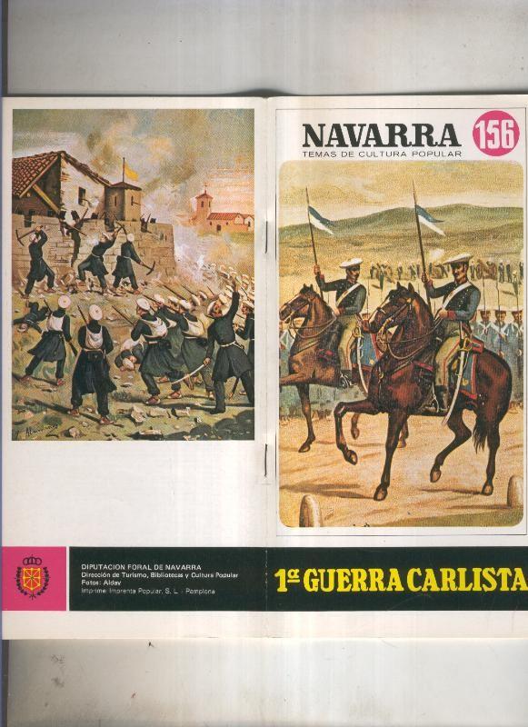 Navarra temas de cultura popular numero 156: Primera guerra carlista