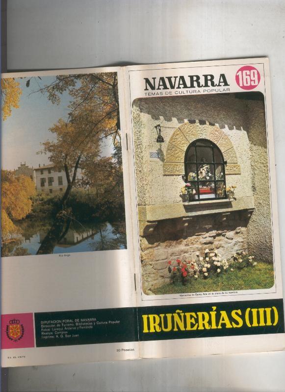 Navarra temas de cultura popular numero 169: Iruñerias, III