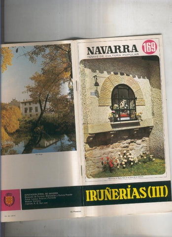 Navarra temas de cultura popular numero 169: Iruñerias, III