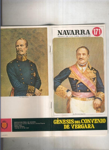Navarra temas de cultura popular numero 171: Genesis del convenio de Vergara