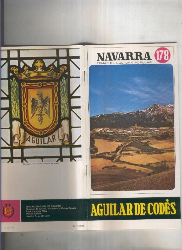 Navarra temas de cultura popular numero 178: Aguilar de Codes