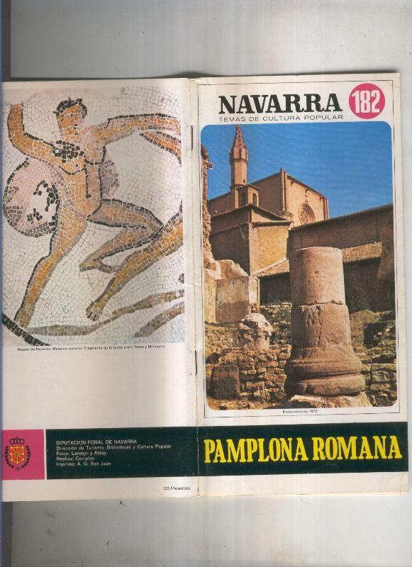 Navarra temas de cultura popular numero 182: Pamplona romana