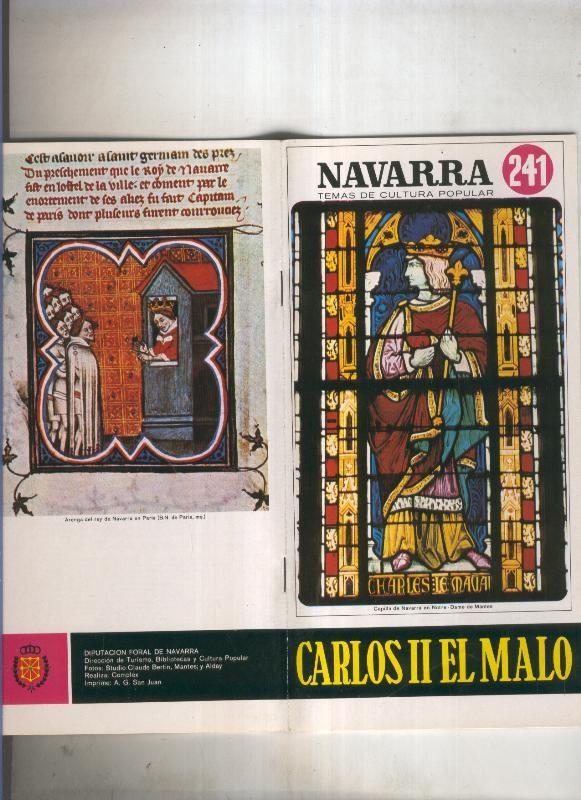 Navarra temas de cultura popular numero 241: Carlos II el malo