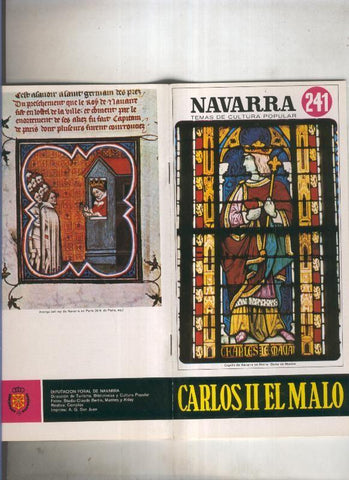 Navarra temas de cultura popular numero 241: Carlos II el malo