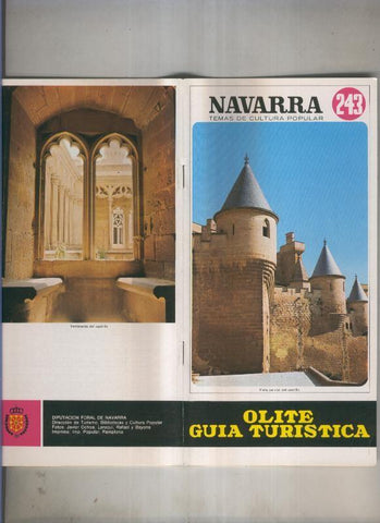 Navarra temas de cultura popular numero 243: Olite guia turistica