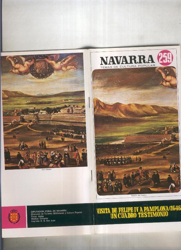 Navarra temas de cultura popular numero 259: Visita de Felipe IV a Pamplona (1646)