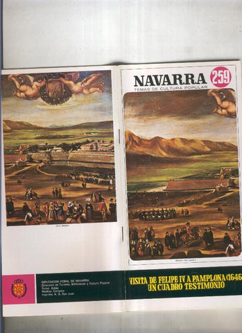 Navarra temas de cultura popular numero 259: Visita de Felipe IV a Pamplona (1646)