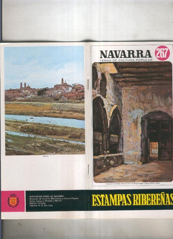 Navarra temas de cultura popular numero 267: Estampas ribereñas