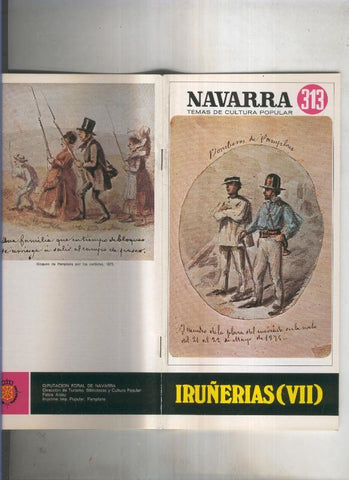 Navarra temas de cultura popular numero 313: Iruñerias VII