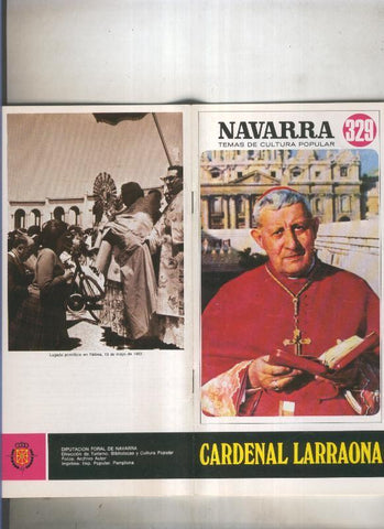 Navarra temas de cultura popular numero 329: Cardenal Larraona