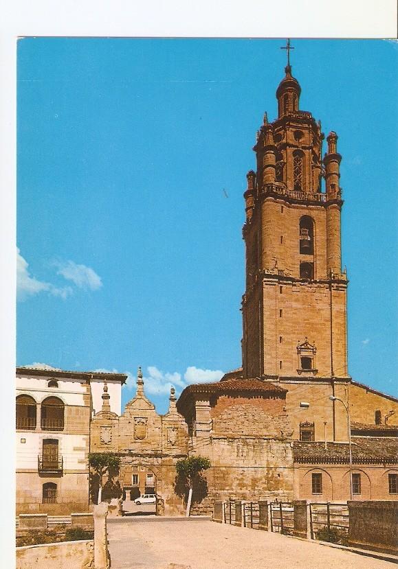 Postal 022814 : Poral de la Plaza de Santa Maria, Los Arcos (Navarra)