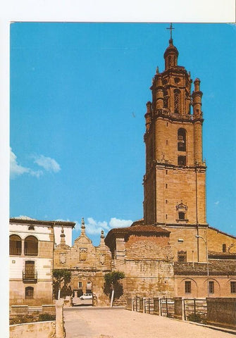 Postal 022814 : Poral de la Plaza de Santa Maria, Los Arcos (Navarra)