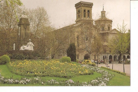 Postal 028212 : Jardines de Taconera, Pamplona - Navarra