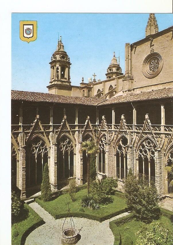 Postal 028219 : Claustros, Catedral. Pamplona (Navarra)