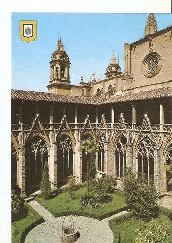 Postal 028219 : Claustros, Catedral. Pamplona (Navarra)