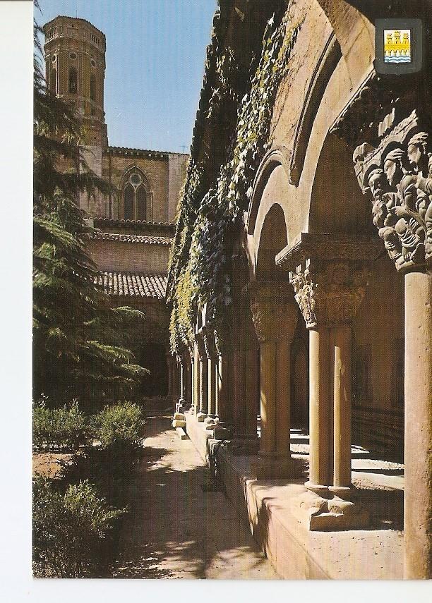 Postal 028419 : Tudela (Navarra), Claustro de la Catedral (romanico S. XII)