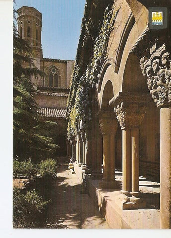 Postal 028419 : Tudela (Navarra), Claustro de la Catedral (romanico S. XII)