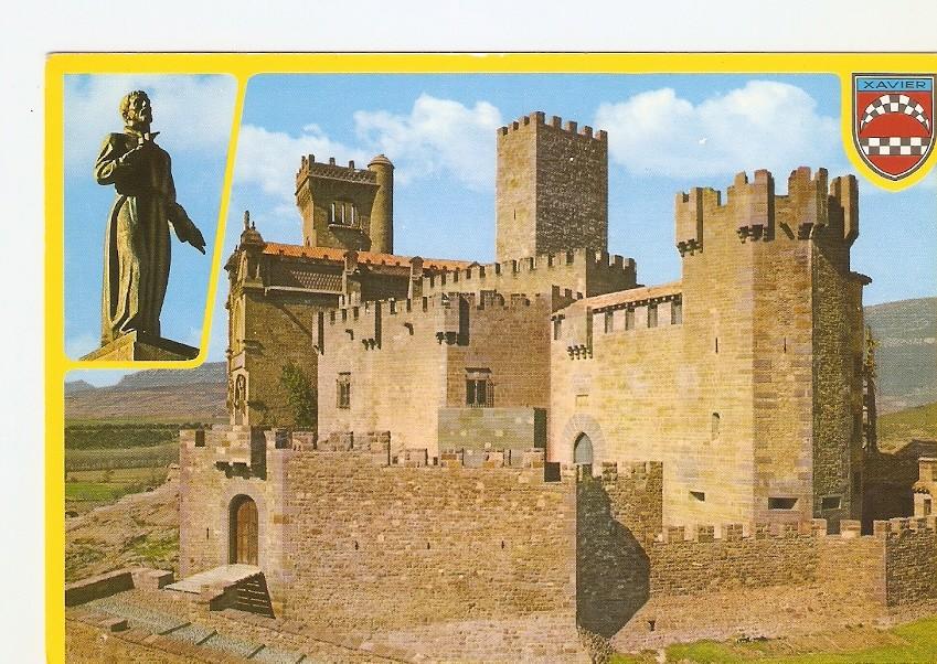 Postal 024798 : Castillo y Santo. Javier (Navarra)
