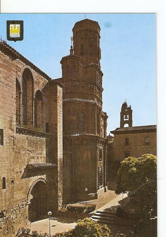 Postal 026193 : Fachada de la Catedral de Tudela (Navarra)