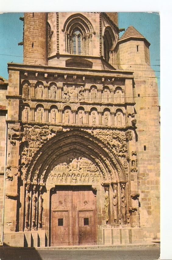 Postal 026194 : Sanguesa - Sta. Ma La Real. Navarra. Monumento Nacional